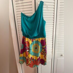 Judith March Blue Tiered Ruffled Sundress